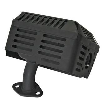 Глушитель в сборе для мотора GX-160