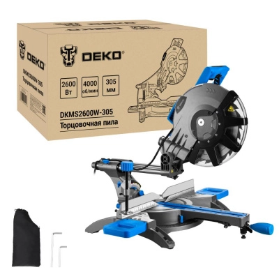 Торцовочная пила DEKO DKMS2600W-305 Laser 083-1094