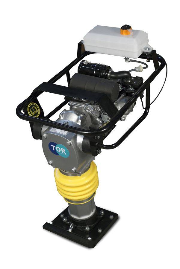 Вибротрамбовка 70 кг, 10кН (Honda) чугунный корпус TOR HCR-80B