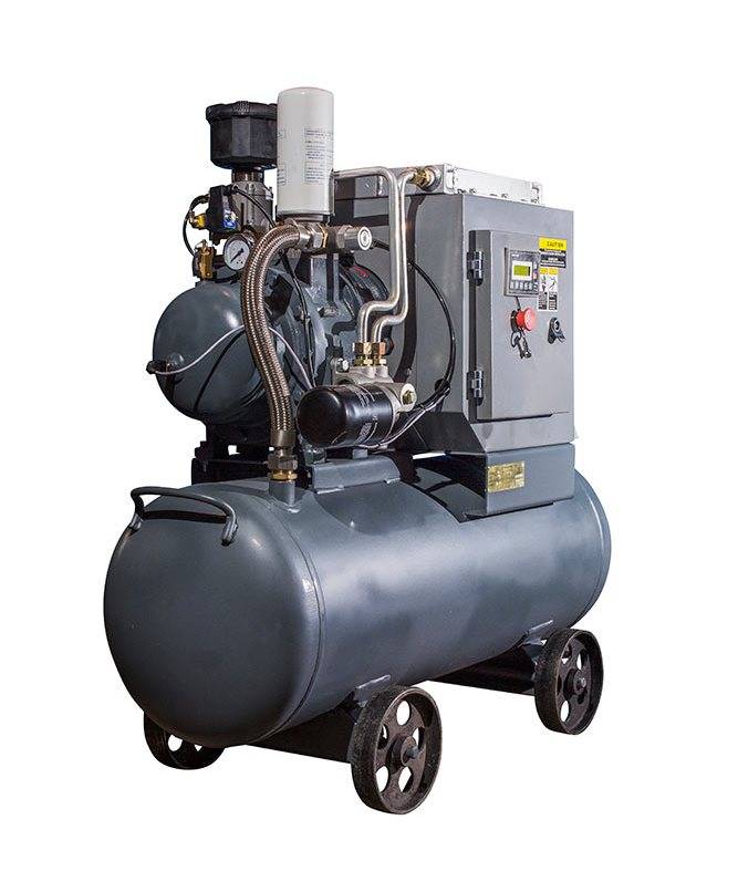 Винтовой электрический компрессор на ресивере Dali DN-4/13