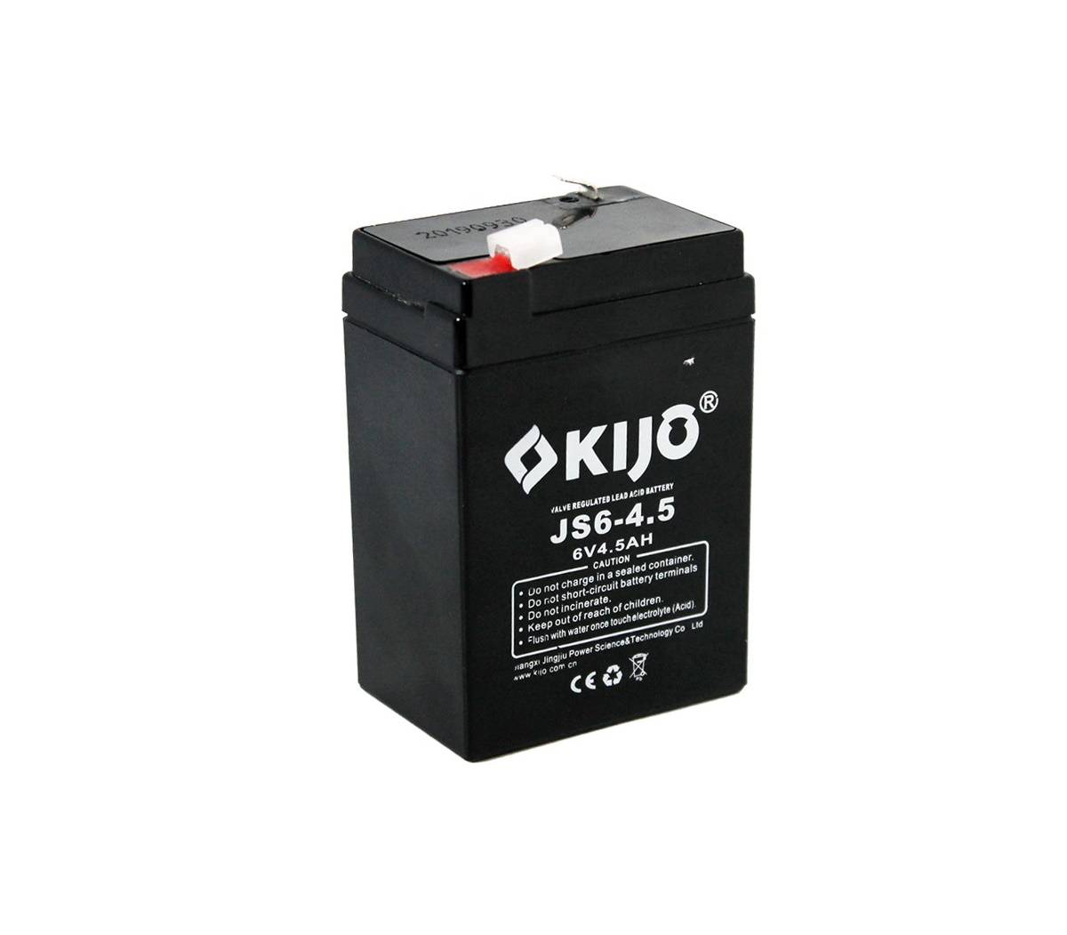 Аккумулятор свинцово-кислотный герм. (GEL) 6В/4.5Ач 70х47х104 для CBY-CW/WH-25ES/CW(Z)/OCS