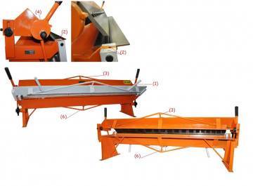 Станок листогибочный ручной Stalex W1.5x1260A