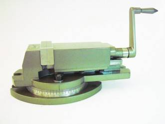 Тиски станочные фрезерные поворотные, 75мм