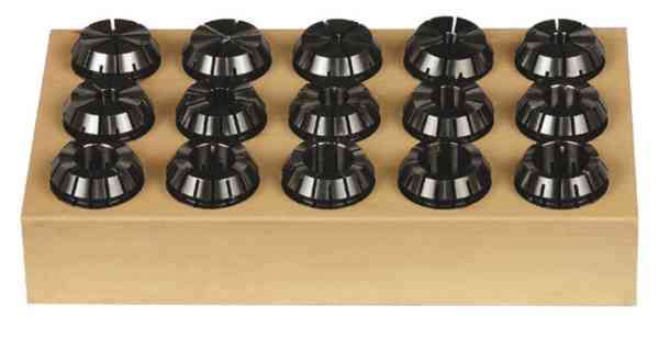 Цанговый патрон с хв-ком ISO-40 с набором цанг ER32 (18шт)