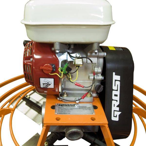 Привод бензиновый GROST D.ZMU.G для универсальной затирочной машины