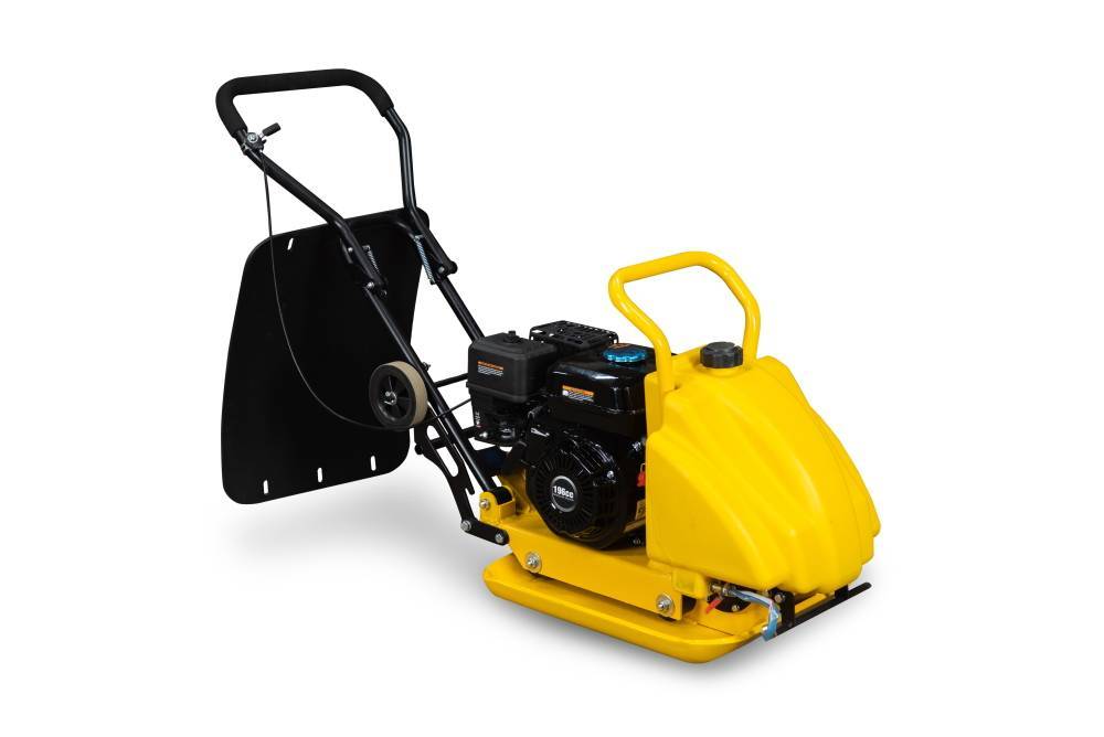 Виброплита TOR T-80 86 кг, 13кН LCT бак, коврик, колесный комплект