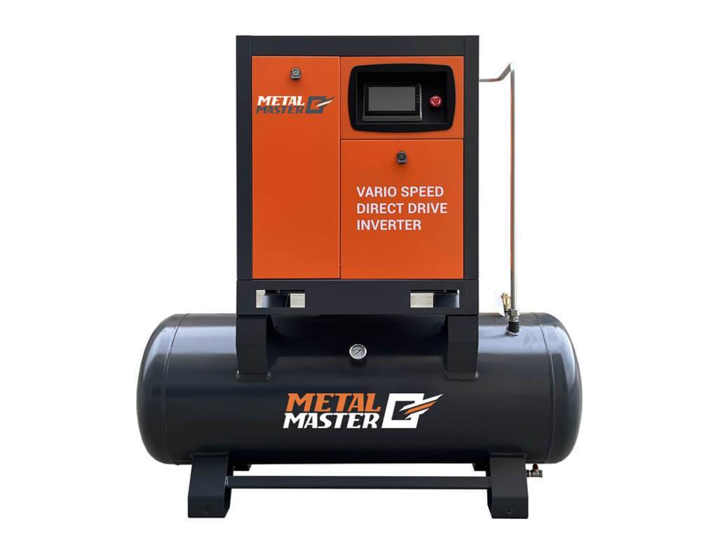 Компрессорная станция 2 в 1 с прямым приводом Metal Master MCR 5.5 -10-350 INVERTER
