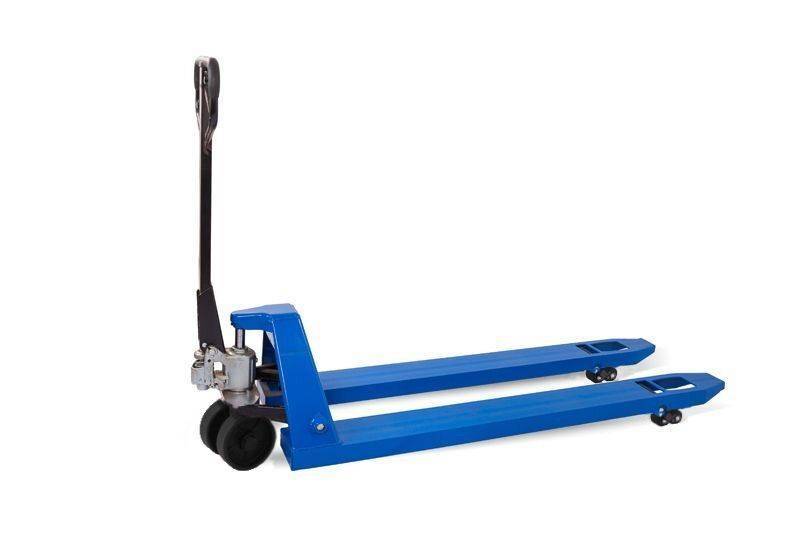 Тележка гидравлическая 2500 кг 1500 мм резиновые колеса TOR RHP
