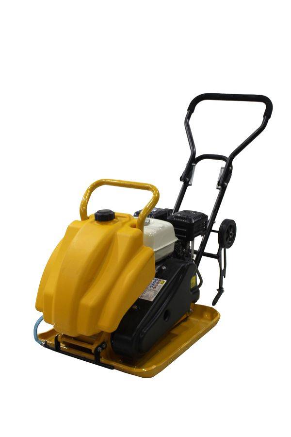 Виброплита TOR T-90 95 кг, 20кН Honda бак, коврик, колесный комплект