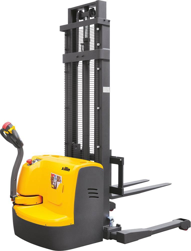 Штабелер самоходный 1,5 т 4,5 м XILIN CTDR15-III Li-ion  24/230 В/Ач раздвижные вилы и опоры