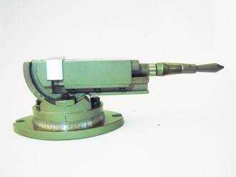 Тиски поворотные фрезерные наклонные, 75мм