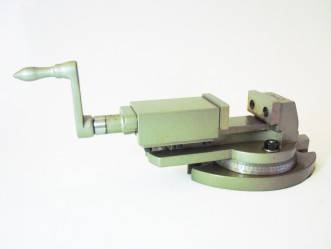 Тиски станочные фрезерные поворотные, 50мм