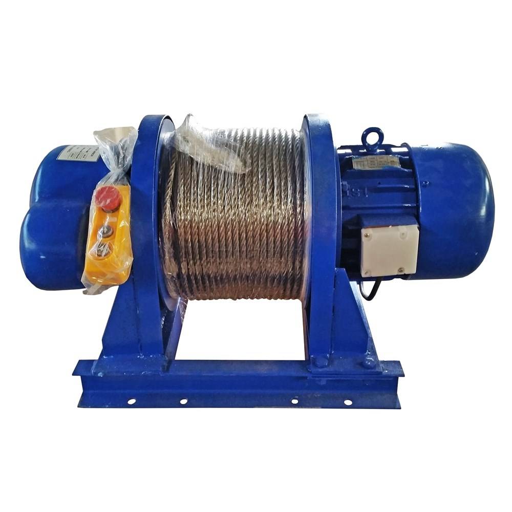 Лебедка электрическая TOR KDJ 5,0 т 100 м 380В PRO-T