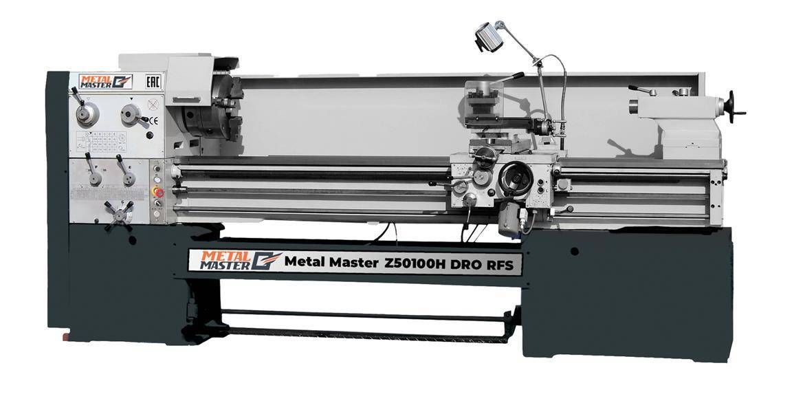 Универсальный токарно-винторезный cтанок Metal Master Z50100H DRO RFS