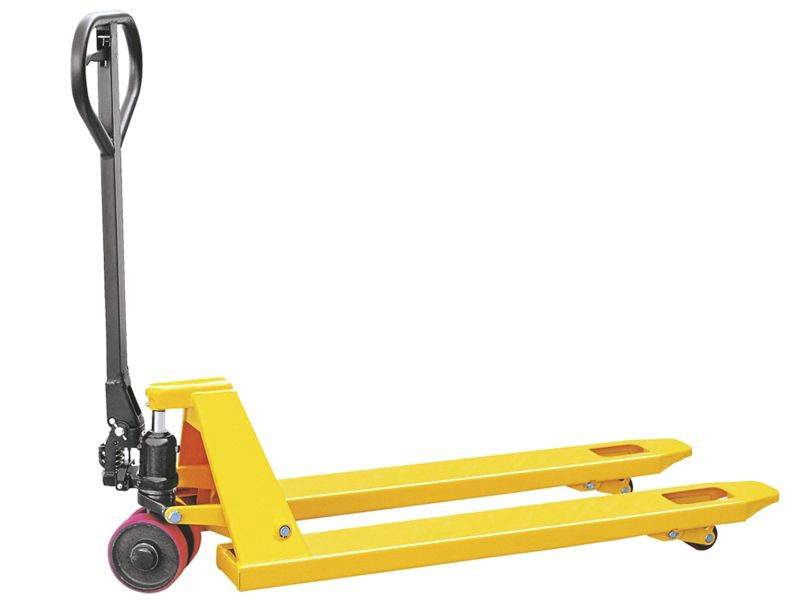 Тележка гидравлическая 2500 кг 1150 мм полиуретановые колеса TOR DF-III