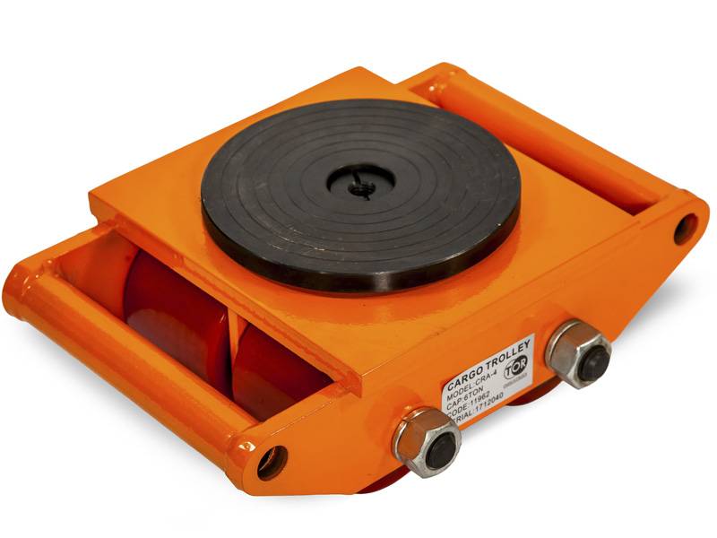 Роликовая платформа подкатная TOR CRO-4 г/п 6 т (T) (без ручки)*
