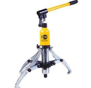 Съемник гидравлический TOR DYF-10T со встроенным насосом (двусторонние захваты) (G)