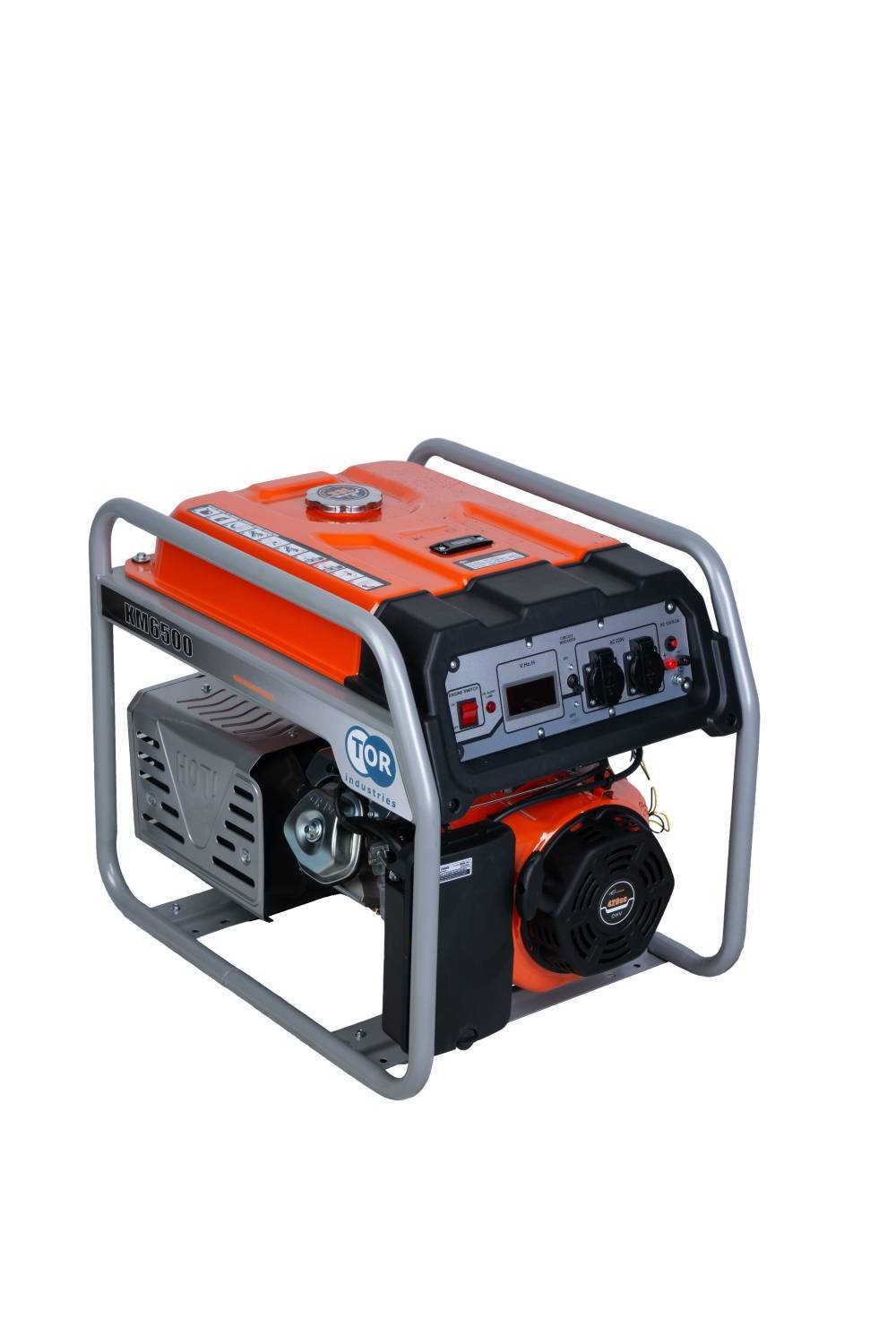 Генератор бензиновый 5,0 кВт 220В 27 л с ручным запуском TOR KM6500H
