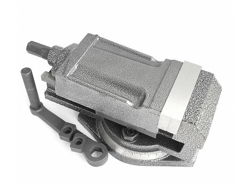 Тиски станочные Stalex QH80  с поворотным основанием, ширина губок 80 мм