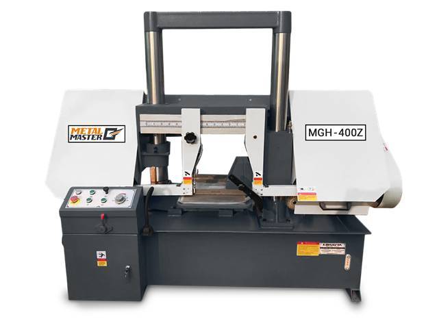 Двухколонный ленточнопильный станок c поворотной рамой Metal Master MGH-400Z