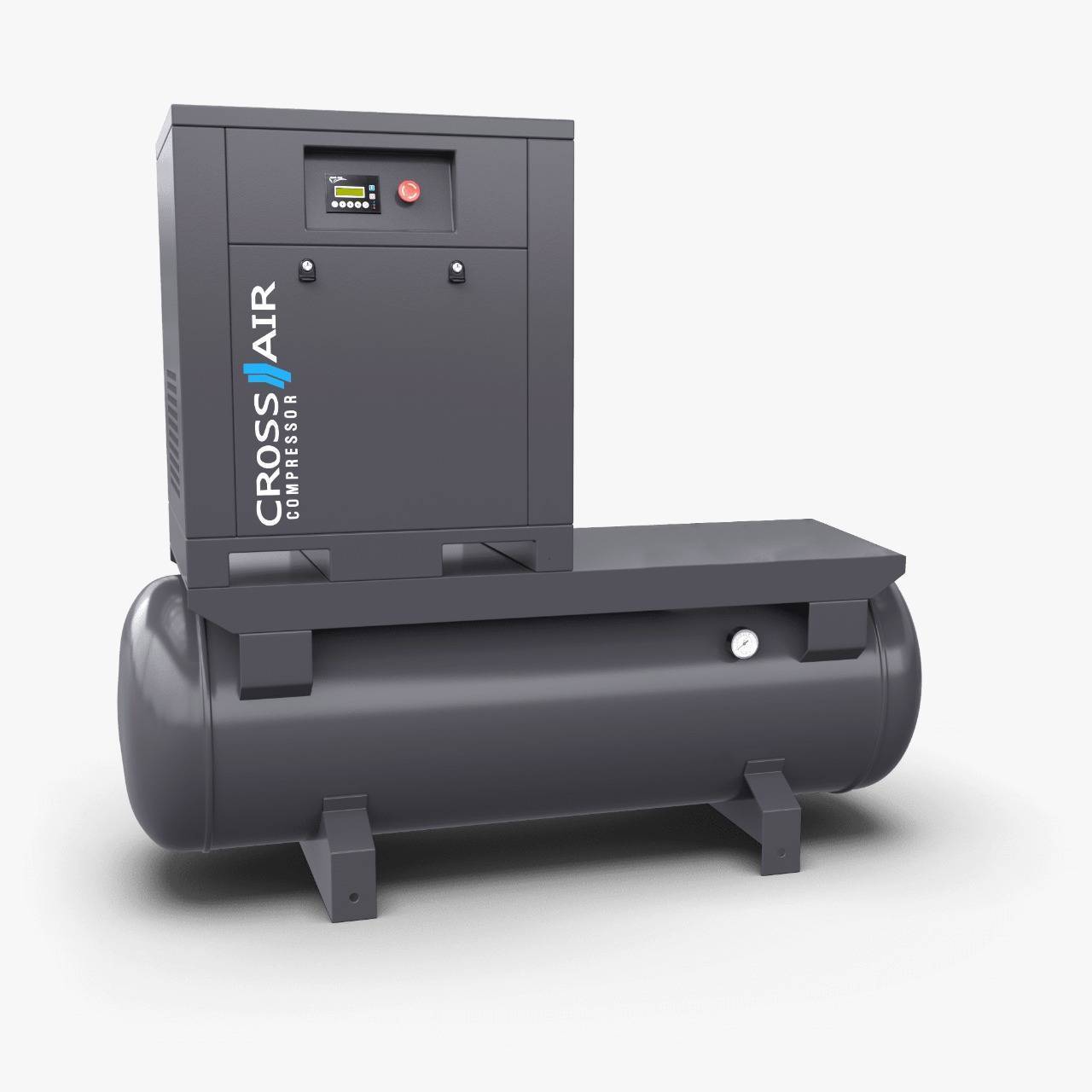 Винтовой компрессор CrossAir CA5.5-10GA-500 (IP23)