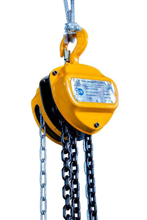 Таль ручная шестеренная TOR ТРШ C 1ТХ3М BASE