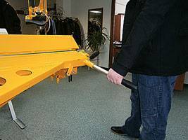 Ручка гибочной балки для станка METALMASTER серии EuroMaster LBМ