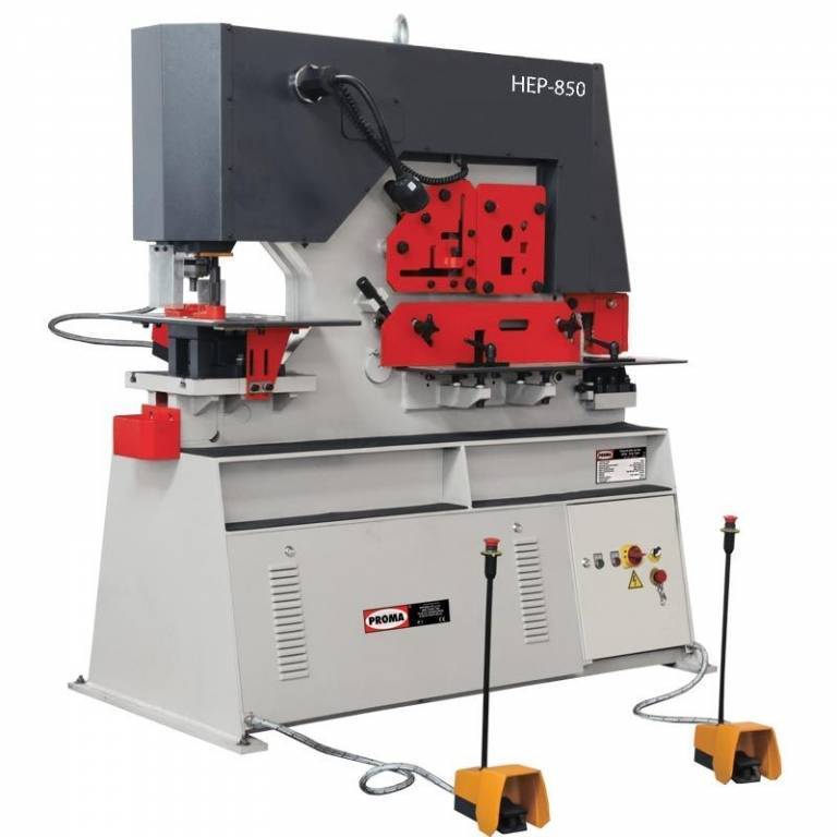 Комбинированные гидравлические пресс-ножницы Proma HEP-850