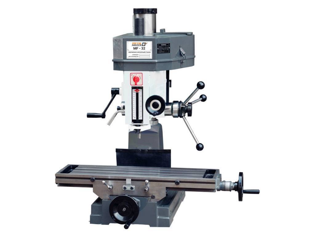 Сверлильно-фрезерный станок Metal Master MF-32 (с ременной передачей)