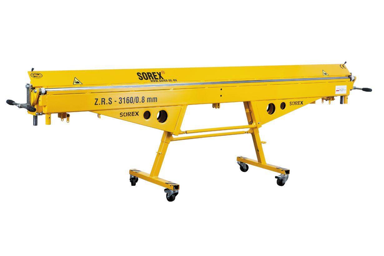 Ручной листогибочный станок SOREX ZRS - 3160/0,7