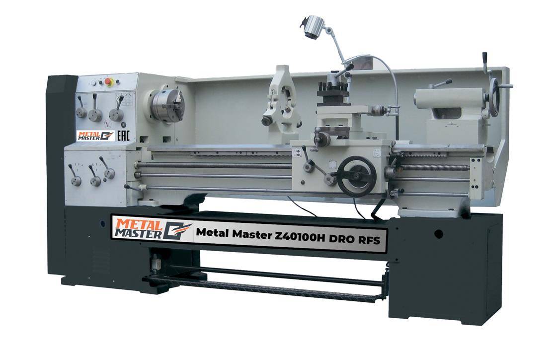 Универсальный токарно-винторезный cтанок Metal Master Z40100H DRO RFS