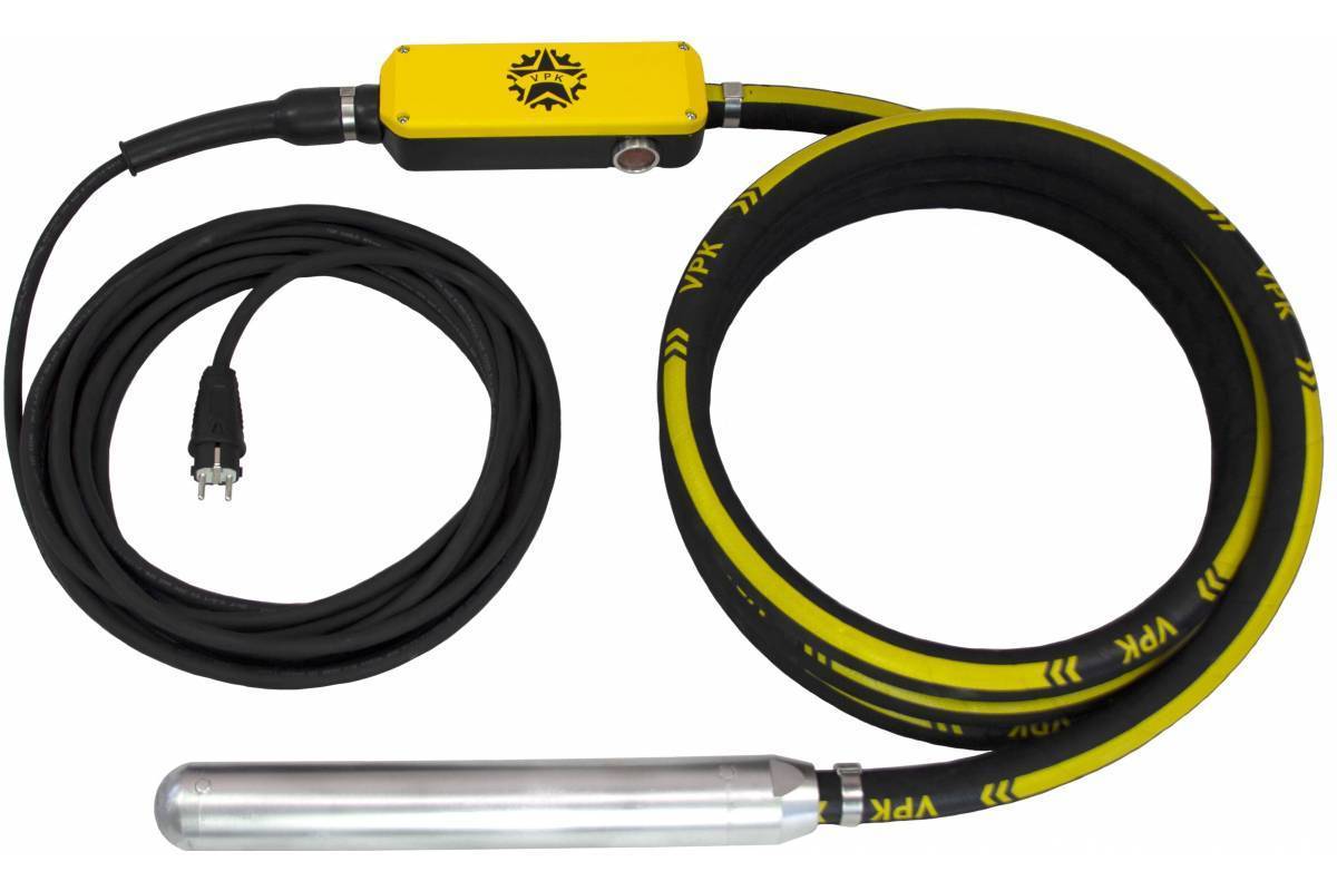 Глубинный вибратор с преобразователем VPK Electron Light 50