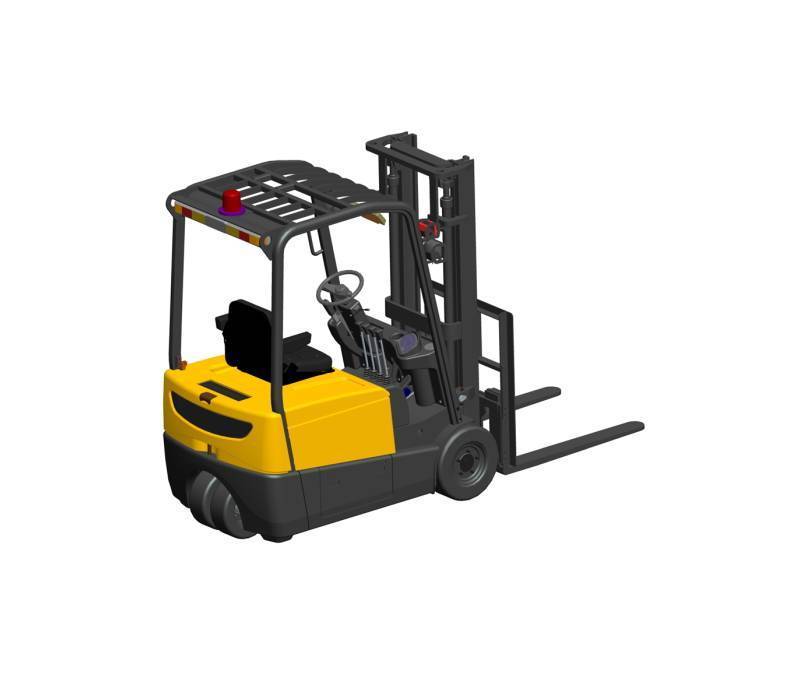 Погрузчик электрический трехопорный TOR 2,0 т 4,5 м CPD20SA-20 сайдшифт, своб. ход мачты Li-ion