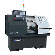 MetalTec CK 2320 токарный станок c ЧПУ с прямой станиной (Пневматический патрон)