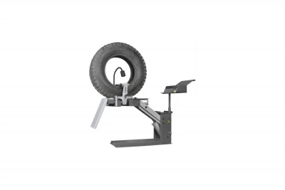 Стационарный борторасширитель для грузовых колес KraftWell пневмопривод, 220 В KRW1TS