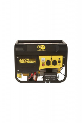 Генератор бензиновый 2,0 кВт 220В 15л с электростартером TOR TR2500E*