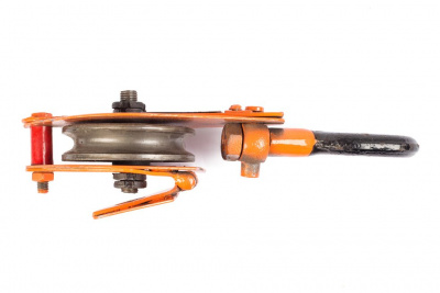 Блок монтажный однорольный с  ушком TOR HQG(L) K1-0,5 т с откидной щекой