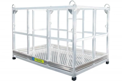 Площадка подвесная алюминиевая ППА-4 (1.7х1.1 м; 320 кг) MEGAL 401004