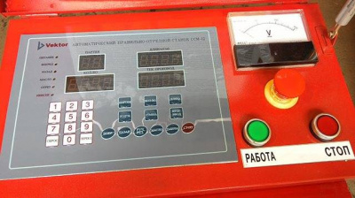 Правильно-отрезной станок ССМ-12 с электронным блоком управления