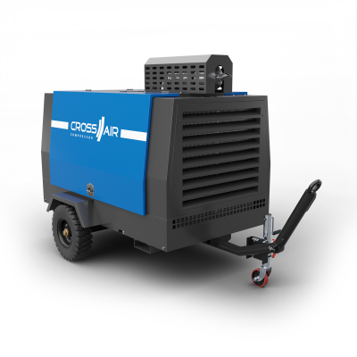 Дизельный передвижной компрессор Borey170-10FZ с ПЖД