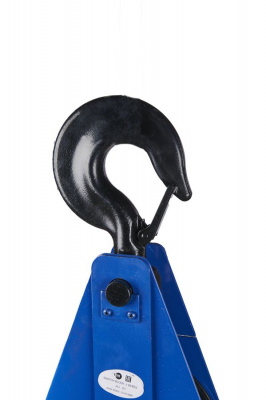 Блок монтажный однорольный с  крюком TOR 10 т с откидной щекой (S)*