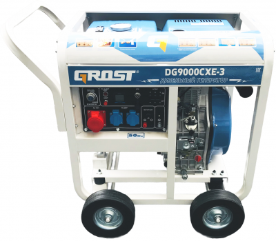 Дизельный генератор GROST DG9000CXE-3 (220/380В)