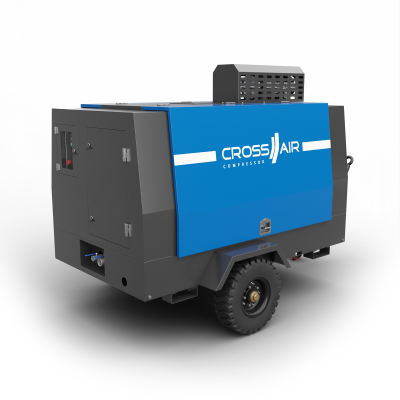 Дизельный стационарный компрессор Borey200-15BZ с ПЖД