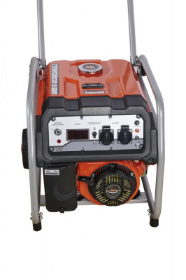 Генератор бензиновый 3,3 кВт 220В 16 л с электростартером и колесами TOR KM4800H