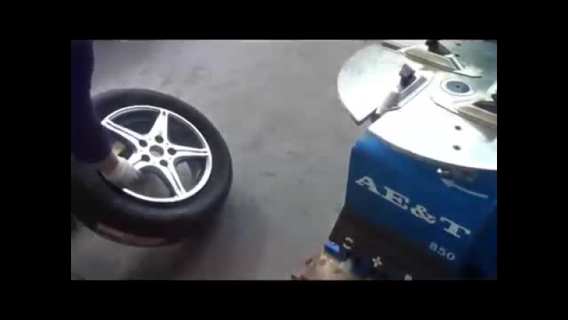 Шиномонтажный станок M-100 AE&T (380В) полуавтомат - изображение